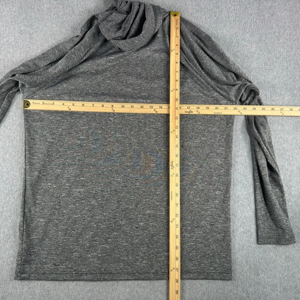 Nike Swim Hooded Shirt Mens Medium Gray Dri-FIT UPF 40+ Sun Hoodie Performance